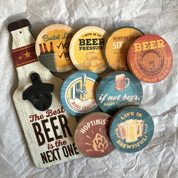 Pop-A-Top Beer Coasters - Picture 6 of 6